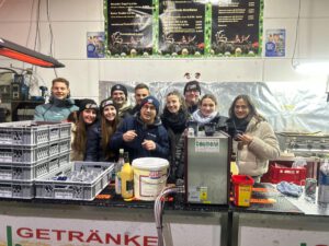 Arbeitseinsatz beim Weihnachtsmarkt in Eigeltingen